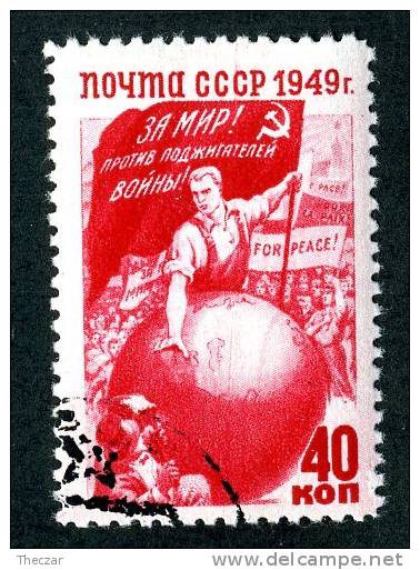11176)  RUSSIA 1949  Mi.#1430  (o) - Gebraucht
