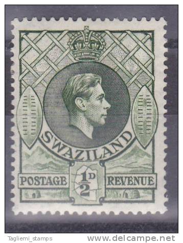 Swaziland, 1938-54, SG 28, Mint Hinged - Swaziland (...-1967)