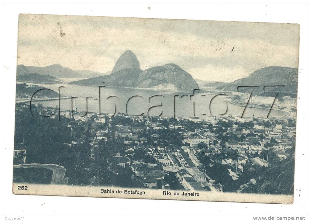 Rio-de-Janeiro (Brésil) : Bahia De Botafogo   En 1905 (animé). - Rio De Janeiro