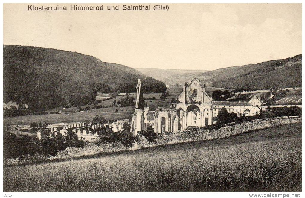 Klosterruine Himmerod Und Saimthal 1910 Postcard - Wittlich