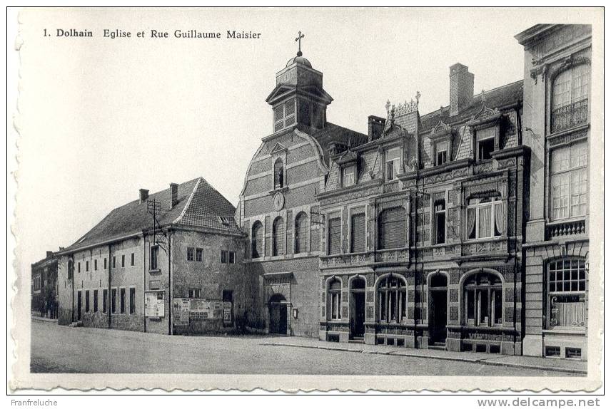 DOLHAIN (4830) Eglise Et Rue Guillaume Maisier - Limburg