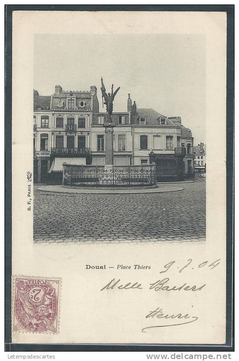 - CPA 59 - Douai, Place Thiers - Douai