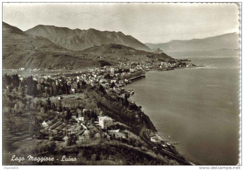 CPSM LUINO (Italie-Lombardie) - Vue Générale - Luino