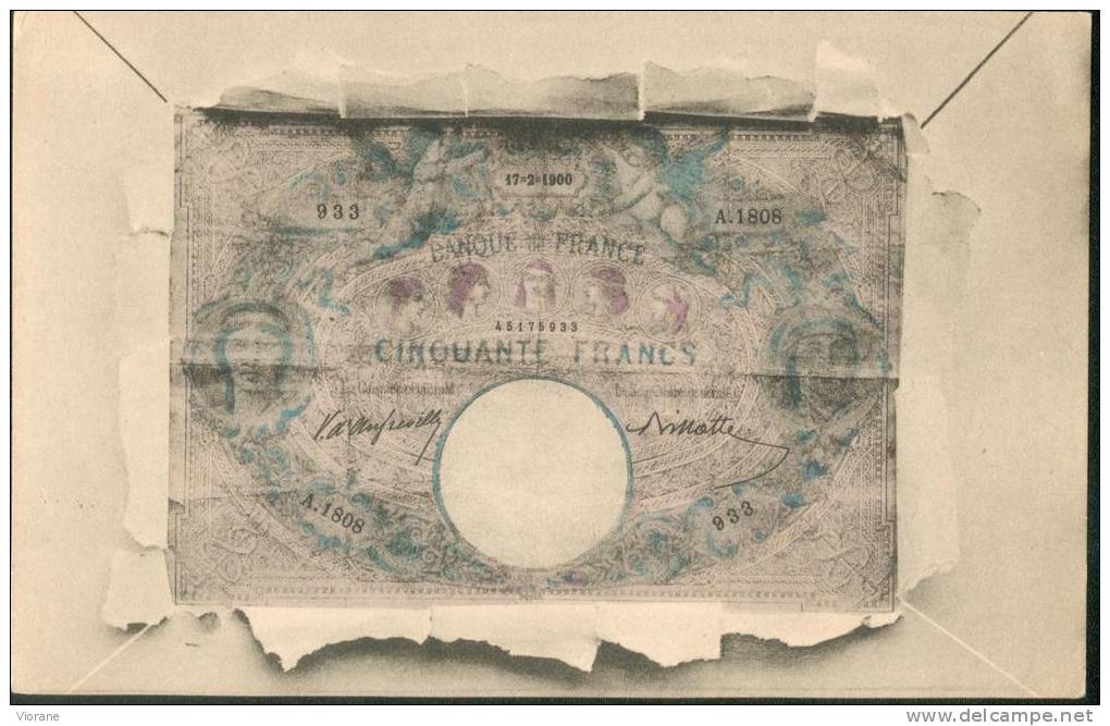 Billet   Français De 50 Fr - Monete (rappresentazioni)