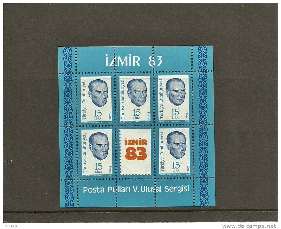 Turkey; 1983 "Izmir 83" Stamp Exhibition - Ungebraucht