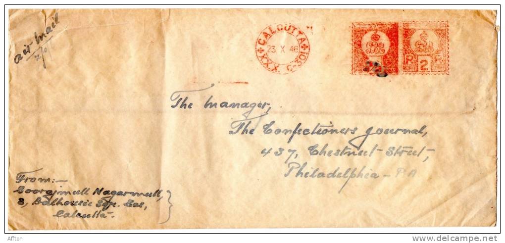 India 1949 Cover - Briefe U. Dokumente