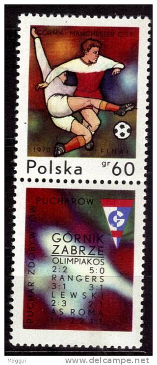 POLOGNE   N°  1858  * *  1970   Football Soccer  Fussball - Unused Stamps