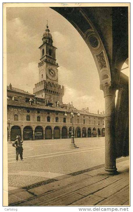 Vigevano - Piazza E Torre Del Bramante - Vigevano