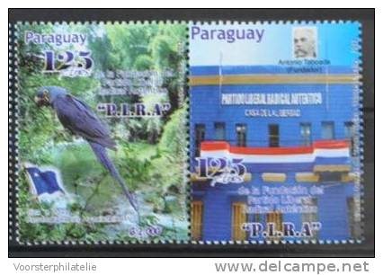 G 211 ++ PARAGUAY 2012 VOGELS PAPEGAAI BIRDS OISEAUX PARROT MNH ** - Paraguay