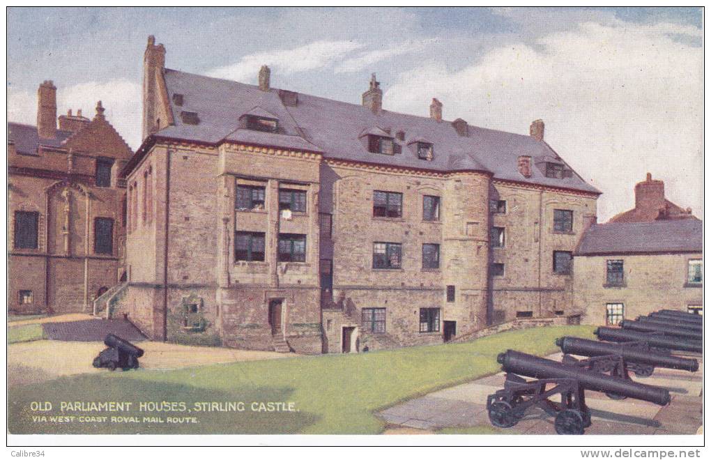 STIRLING CASTLE Old Parliament Houses  (Pub London And North Western Railway) - Stirlingshire