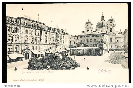 AUTRICHE SALZBURG / Markatplatz Und Hotel Bristol / - Altri & Non Classificati