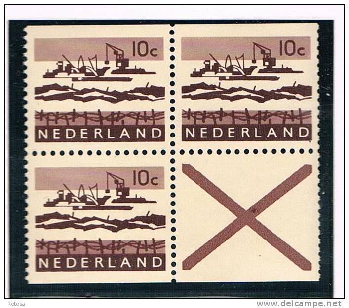 NEDERLAND   UIT POSTZEGELSBOEKJES   78 -   1972  ** - Carnets Et Roulettes