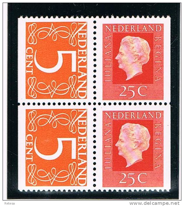 NEDERLAND   UIT POSTZEGELSBOEKJES   2 X 88 -   1973  ** - Carnets Et Roulettes