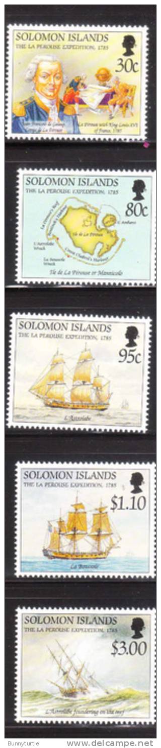 Solomon Islands 1994 La Perouse Expedition 210th Anniversary Ship MNH - Solomon Islands (1978-...)