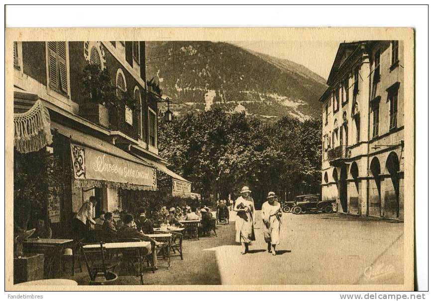 CPA : ST-MARTIN-VESUBIE : La Suisse Niçoise : En 1er Plan à Gauche Un Café-restaurant "Soirée De Gala ???????" - Saint-Martin-Vésubie