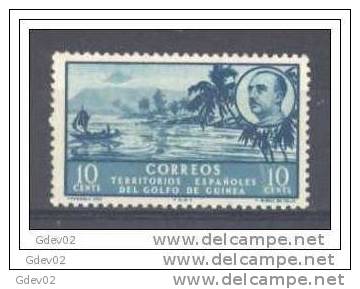 GUI279-LA438TVO.Guinee .GUINEA     ESPAÑOLA..PAISAJES Y EFIGIE   1949/0.  (Ed 279**) Sin Charnela.MUY BONITO - Otros & Sin Clasificación