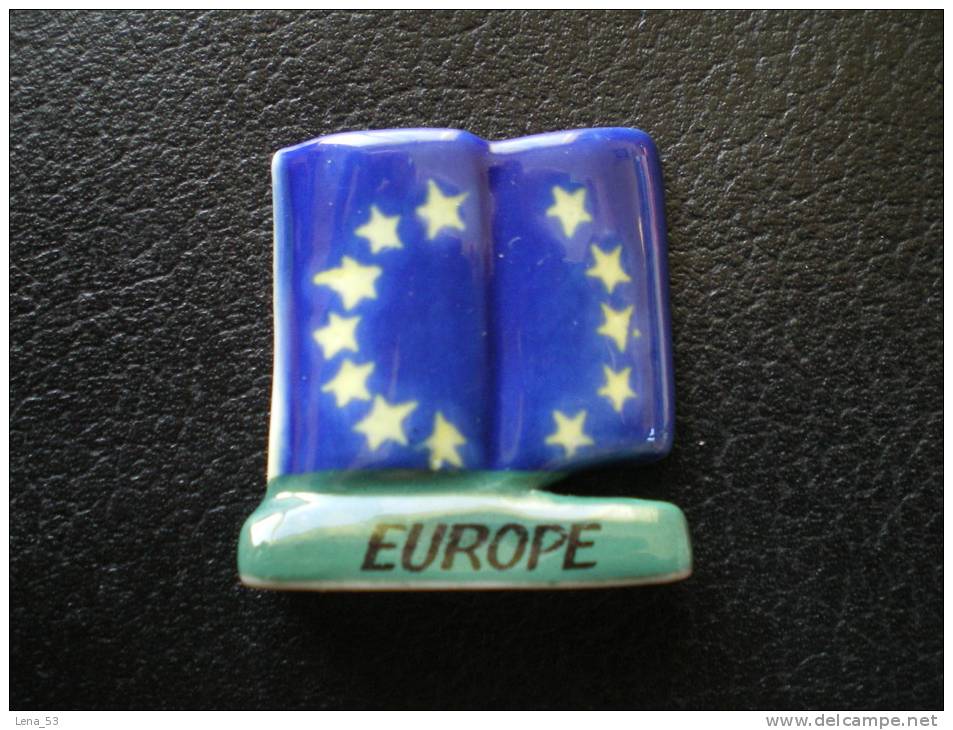 Fève De La Série L´épiphanie Européenne - Europe Drapeau - Prime 1993 - Pays