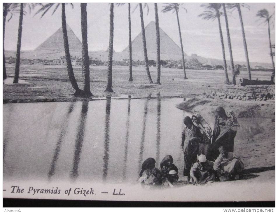 CPA:  Égypte &mdash;Égypt&mdash;&gt;les Pyramides  De Gisé -Gizeh &mdash;&gt;éditions L. L. - Gizeh