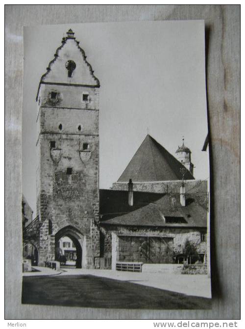 Dinkelsbühl  Wörnitztor   Foto Ak  RPPC  D92458 - Dinkelsbuehl