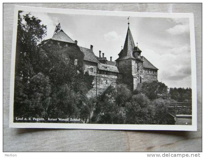 Lauf A.d. Pegnitz   Kaiser Wnzel Schloss  Foto-AK  RPPC   D92471 - Lauf