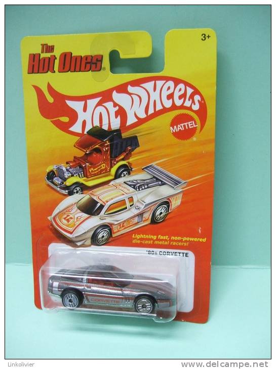 CHEVROLET CORVETTE 1980 - The Hot Ones 2012 - HOTWHEELS Hot Wheels Mattel 1/64 - HotWheels