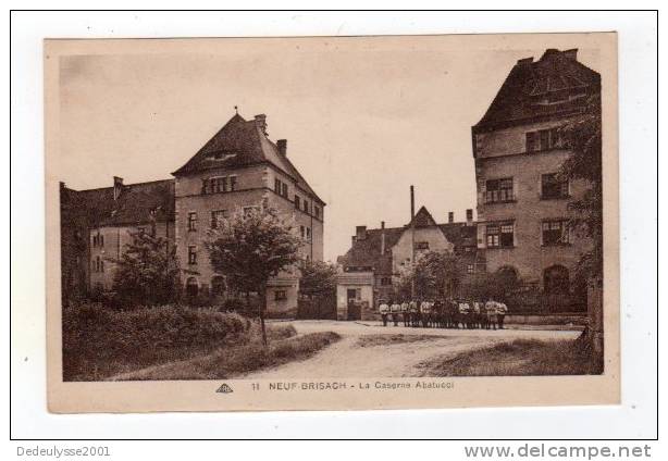 Jan13   6859048     Neuf Brisach   La Caserne Abatucci  N° 11 - Neuf Brisach