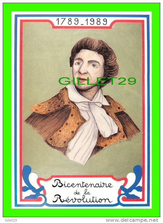 HISTOIRE - PORTRAIT DE JEAN-PAUL MARAT - DESSIN, GUY COSTER - ÉDITÉ PAR EQUINOXE DIFFUSION - - Histoire