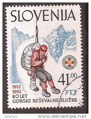 1992 X  23  SLOVENIJA  MEDICINA  Rescue Service USED - First Aid