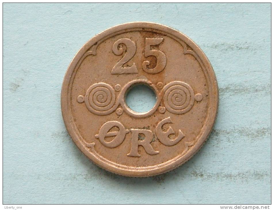 1924 HCN GJ - 25 ORE / KM 823.1 ( Uncleaned - For Grade, Please See Photo ) ! - Danemark