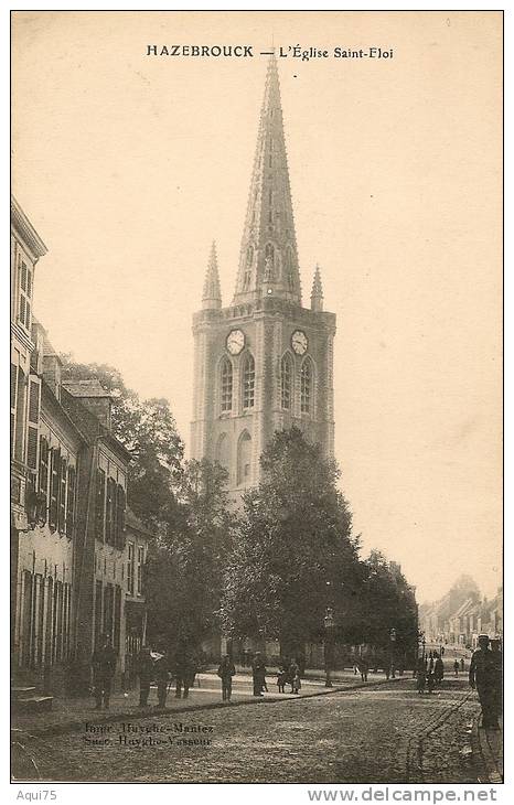 HAZEBROUCK    L'Eglise Saint-Eloi (pte Animation) - Hazebrouck