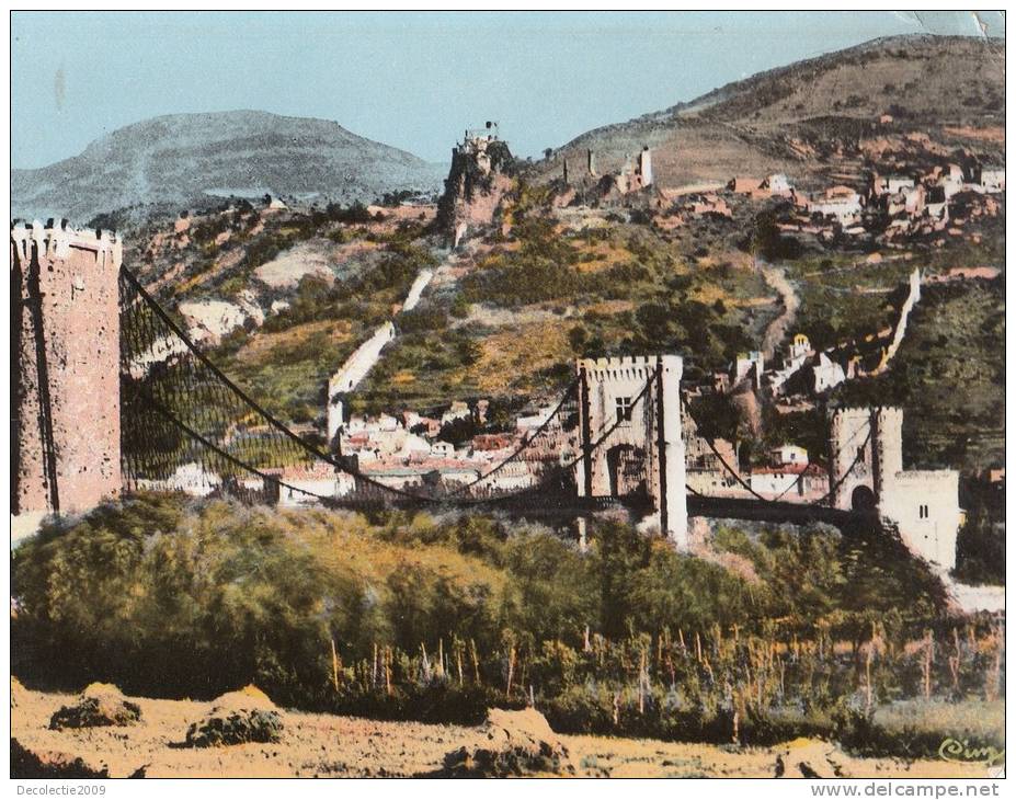 BR29673 Rochemaure Pont Sur Le Rhone Et Vue Generale Sur Le Vieux Chateau     2 Scans - Rochemaure