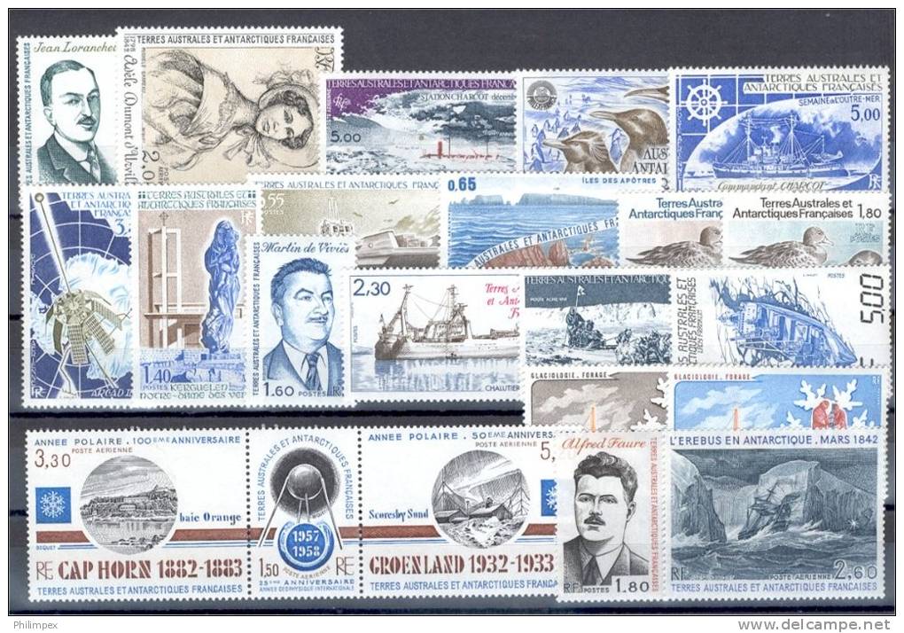 Superb Collection FSAT - French Southern And Antarctic Territories - NEVER HINGED - Vrac (min 1000 Timbres)