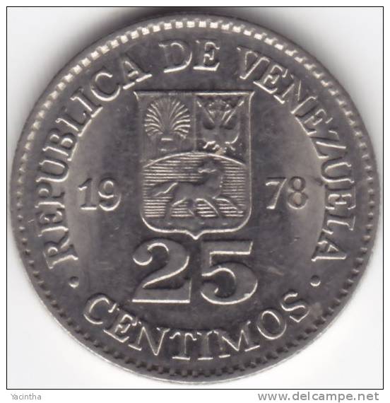 @Y@   VENEZUELA   25 Centimos  1978  UNC   (C502) - Venezuela