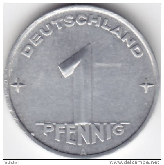 @Y@   Duitsland / DDR    1 Pfennig 1952  AUNC   (C504) - 1 Pfennig