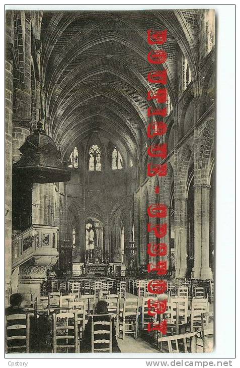 ACHAT IMMEDIAT < 33 - BAZAS - Intérieur De L'église - Dos Scanné - Bazas