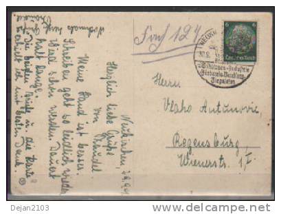 Germany Postcard Sent From Neukirhen To Regensburg 1941 USED - Regensburg