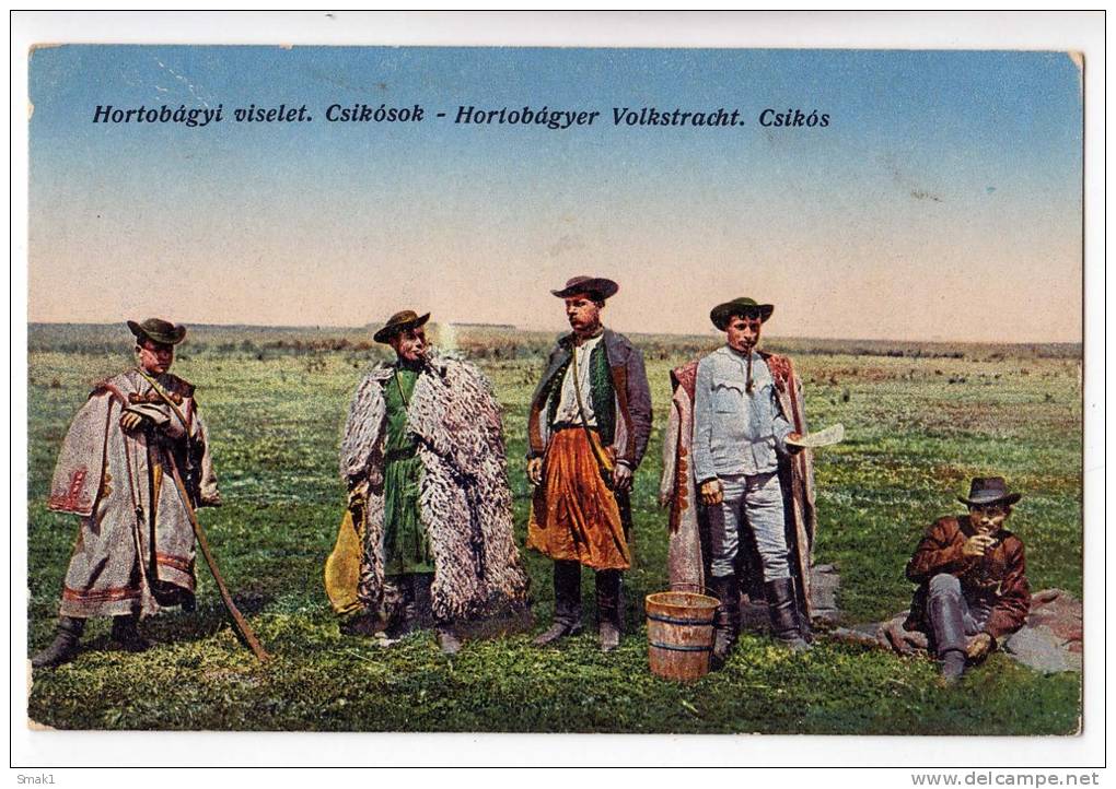 ETHNICS GYPSYS IN THE COUNTRY SIDE OLD POSTCARD 1916. - Unclassified