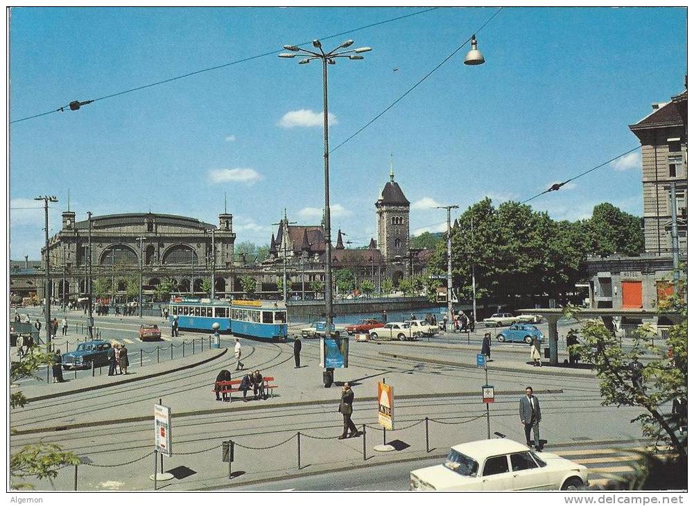 L853 - Zürich Central-Platz Mit Bahnhof - Zürich