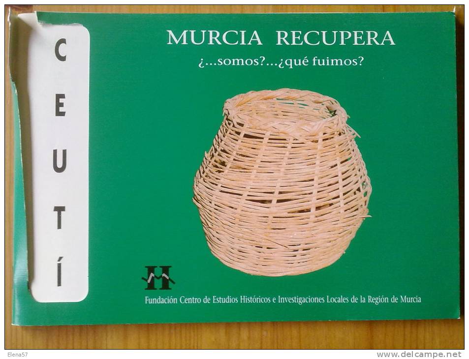 LIBRO MURCIA RECUPERA ¿SOMOS?..¿QUÉ FUIMOS? CEUTI.1996.42 PAGINAS..LIBRO MURCIA RECUPERA ¿SOMOS?..¿QUÉ FUIMOS?  IMAGENES - Cultura