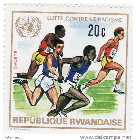 P - Rwanda - Lotta Al Razzismo - Altri & Non Classificati