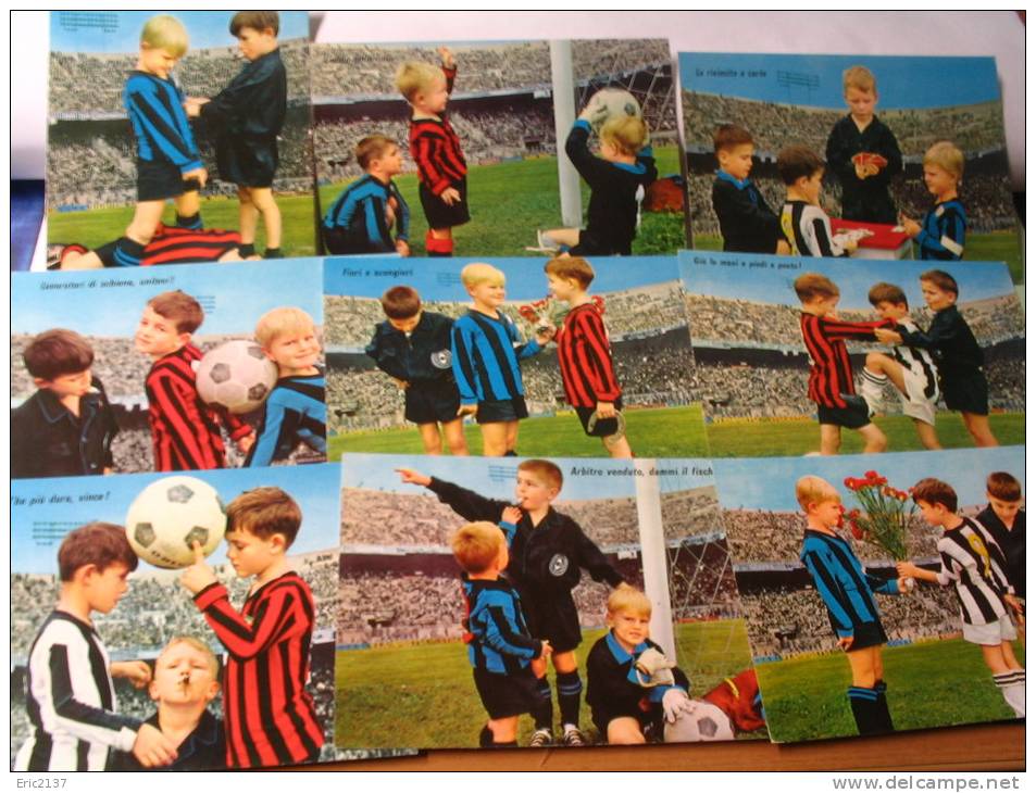 EL- SERIE FOOTBALL..9 CARTES .. - Sammlungen, Lose & Serien