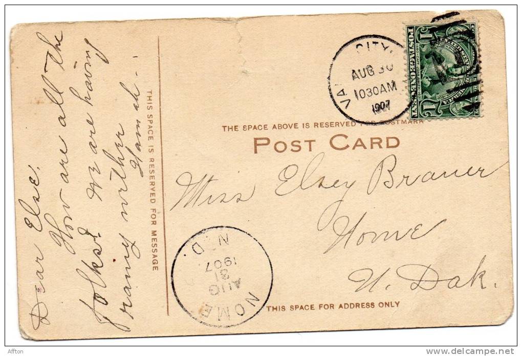 Valley City ND 1895 Postcard - Other & Unclassified