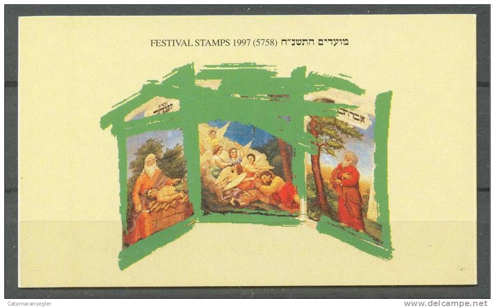 Israel BOOKLET - 1997, Michel/Philex Nr. 1439-1441  - MNH -postfrisch - Booklets