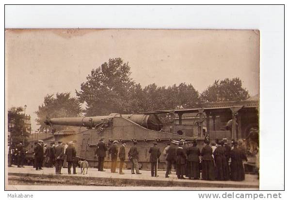 Carte Photo - Canon 320 - Pithiviers - Autres & Non Classés