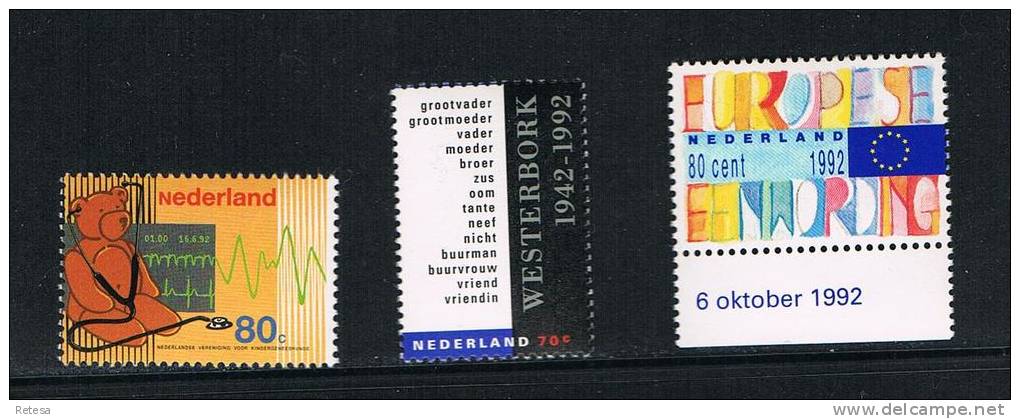 NEDERLAND  KINDERGENEESKUNDE - KAMP WESTERBORK - EENWORDING EUROPA  1992 ** - Unused Stamps