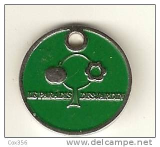 JETON DE CADDIE  : LE PARADIE DESJARDINS - Trolley Token/Shopping Trolley Chip