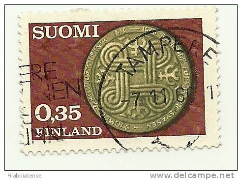 1966 - Finlandia 588 Assicurazioni C2069, - Used Stamps