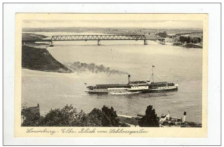 Blick Vom Schlossgarten, Lauenburg/Elbe (Schleswig-Holstein), Germany, 1900-10s - Lauenburg