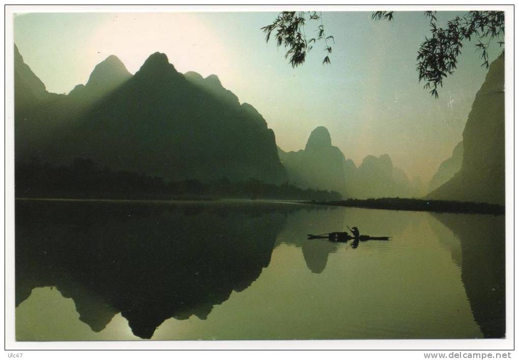 - CHINE. - Langshi In Morning - Scan Verso - - Chine