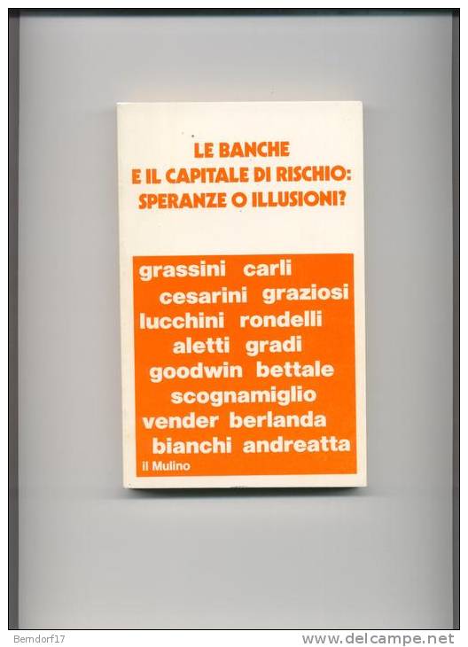 LE BANCHE E IL CAPITALE DI RISCHIO: SPERANZE O ILLUSIONI?? - Droit Et économie